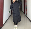 adidas 通勤羽絨服休閑長款鴨絨男女秋冬新款阿迪達(dá)斯官方輕運(yùn)動(dòng)   黑色   M 曬單實(shí)拍圖
