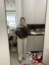 森馬（Semir）外套女冬季夾棉仿羊羔毛翻領(lǐng)oversize磨毛2025巴恩風(fēng)109725108014 曬單實(shí)拍圖
