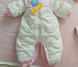 巴拉巴拉嬰兒羽絨服冬季連體衣男女童爬服萌200424120206 曬單實(shí)拍圖