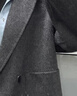 CHIC VEN 26春季新款高級感羊毛雙面呢外套秋手工西裝式呢大衣女潮chicven 深灰色 M 曬單實(shí)拍圖