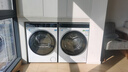 海爾（Haier）云溪3.0洗烘套裝 家用10kg懶人洗衣機+3D透視熱泵烘干機 1.2超高洗凈比 以舊換新 582w+582w 【云溪3.0】|高端套裝/白 典雅冰雪白 曬單實(shí)拍圖