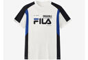 FILA【液氨整理】斐樂(lè )兒童童裝2025年秋季新款男中大童短袖T恤 云菇白-WT 165 曬單實(shí)拍圖