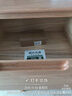 源氏木語(yǔ)全實(shí)木橡木五斗柜收納七斗柜臥室客廳家具電視柜簡(jiǎn)約抽屜儲物柜子 原木色六斗柜95.9*40.2*115.6cm 整裝 曬單實(shí)拍圖