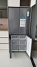 海爾（Haier）冰箱501升超薄零距離自由嵌入式60cm內四開(kāi)門(mén)雙門(mén)十字門(mén)小紅花套系一級能效雙變頻大容量國家補貼 501L+健康黑金凈化+阻氧干濕分儲+WiFi智控 曬單實(shí)拍圖