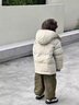 G.DUCKKIDS小黃鴨童裝男童羽絨服冬裝外套兒童衣服男大童防寒保暖面包服上衣 黑色 140 尺碼9~10歲【130-140cm】cm 曬單實(shí)拍圖