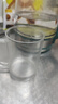 青蘋果耐熱玻璃杯6只裝 高硼硅玻璃可加熱圍爐煮茶帶把水杯泡茶杯牛奶杯 曬單實(shí)拍圖