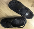名創(chuàng  )優(yōu)品（MINISO）洞洞鞋男士夏季外穿防滑厚底eva踩屎感涼鞋防臭海邊沙灘包頭拖鞋 曬單實(shí)拍圖