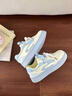 森馬歐若風(fēng)配裙可愛(ài)小白鞋女2025秋季新款休閑板鞋運動(dòng)鞋子女加絨棉鞋 米綠皮面不加絨 39 曬單實(shí)拍圖