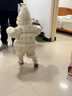 巴拉巴拉嬰兒花版羽絨服女童冬季短款外套保暖甜美時(shí)尚萌208424107010 曬單實(shí)拍圖