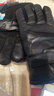 南博耐森手套冬季保暖皮手套男士運動(dòng)加絨加厚保暖騎行 黑色 曬單實(shí)拍圖