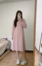 冶芷粉色連帽長(cháng)袖連衣裙子女裝2025新款早初秋季衛衣長(cháng)裙大方得體 連帽衛衣連衣裙粉色 M 曬單實(shí)拍圖
