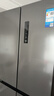 美的（Midea）【國家補貼】407升十字四開(kāi)多門(mén)61cm超薄電冰箱雙變頻系統循環(huán)風(fēng)冷無(wú)霜一級凈味大容量家用小戶(hù)型 【61厘米薄】407升超薄雙變頻雙循環(huán) 火爆 曬單實(shí)拍圖