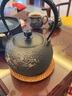 璽翰雅（ROYHOYE）鐵壺日本手工銀鑲嵌梅樹(shù)飛鳥(niǎo)無(wú)涂層鑄鐵壺老鐵壺燒水茶壺家用煮茶 梅樹(shù)飛鳥(niǎo)鐵壺 1.3L 曬單實(shí)拍圖