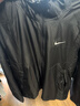 耐克（NIKE）官方 外套男秋季跑步健身運動(dòng)服寬松防風(fēng)防潑水輕薄反光連帽夾克 DD4747-010  黑色 夜跑反光設計 L 曬單實(shí)拍圖