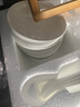 京東京造 碗盤(pán)餐具整套 喬遷之喜瓷器碟套裝家用 純白骨瓷 16頭 曬單實(shí)拍圖