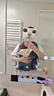 babycare嬰兒背帶fit無(wú)感Free抱娃神器輕便透氣小月齡新生兒可用卡斯爾藍 曬單實(shí)拍圖