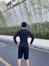 準者緊身衣男專(zhuān)業(yè)籃球訓練服打底衫透氣休閑男夏季高彈健身服 曬單實(shí)拍圖