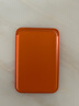 Smorss【MagSafe動(dòng)畫(huà)款】適用蘋(píng)果MagSafe磁吸卡包通用iPhone17-12系列手機卡套公交地鐵門(mén)禁卡包橙色 曬單實(shí)拍圖