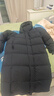 高梵黑金鵝絨服航海機能3.0八格男女同款長(cháng)款冬季羽絨服 黑色 L  曬單實(shí)拍圖