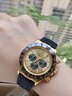 勞力士王子瑞士認證迪通拿手表男士全自動(dòng)機械表商務(wù)夜光防水余文樂(lè )專(zhuān)用男表 迪通拿金色表盤(pán) 42mm 曬單實(shí)拍圖