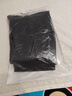 鴨鴨（YAYA）鵝絨羽絨褲男加厚直筒松緊腰保暖冬季新款休閑加絨褲子672F黑色40 曬單實(shí)拍圖
