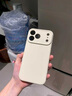 韻絢【鏡頭全包】適用iPhone17promax手機殼17Pro液態(tài)硅膠保護套蘋果17Ari防摔高檔簡約情侶男女新款 AI一體按鍵【古董白】液態(tài)硅膠 iphone 17 Pro Max 曬單實拍圖