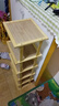 全品屋楠竹鞋架簡(jiǎn)易門(mén)口入戶(hù)柜多層家用宿舍小置物架子收納多功能儲物盒 曬單實(shí)拍圖
