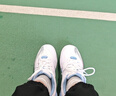 李寧羽毛球鞋變色龍6LITE情侶款羽毛球訓練鞋AYTS012 標準白 37 曬單實(shí)拍圖