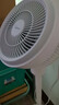 美的（Midea）【暴風(fēng)循環(huán)】空氣循環(huán)扇大風(fēng)量搖頭電風(fēng)扇家用臺式落地扇輕音臥室節能小風(fēng)扇柔風(fēng)輕羽扇 FGA24TQ 曬單實(shí)拍圖