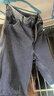Levi's李維斯工裝25春夏新款巴恩風(fēng)男士568休閑寬松直筒牛仔短褲 淺藍色 34 曬單實(shí)拍圖