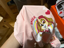 汪汪隊立大功兒童睡衣男女童家居服套裝長袖薄款套頭居家睡服淺粉棉J0248 120 曬單實拍圖
