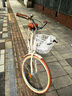 飛鴿（FLYING PIGEON）自行車(chē)成人通勤車(chē)自行車(chē)學(xué)生單車(chē)成人自行車(chē)通勤自行車(chē)女士自行車(chē) 標配奶油米|單速|(zhì)輻條輪+禮包 24寸適合150-170cm 曬單實(shí)拍圖