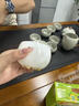 蘇氏陶瓷（SUSHI CERAMICS）冰種玉瓷主人杯淡墨秋山圓融茶杯功夫茶個(gè)人專(zhuān)用茶杯110ml 曬單實(shí)拍圖