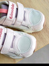 基諾浦男女童寶寶學(xué)步鞋 春秋透氣幼兒童鞋 時(shí)尚百搭兒童機能鞋GY1610 象牙白/粉色/紫色 21 130mm 適合腳長(cháng)130-135mm 曬單實(shí)拍圖