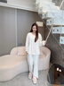 思莉太太 SLEEP TIGHT睡衣女春秋季2026新款純棉長(cháng)袖甜美碎花溫柔學(xué)生可外穿秋天家居服 WZT05878 L 曬單實(shí)拍圖