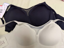 曼妮芬【芒果杯】智慧無(wú)尺碼無(wú)痕內衣女士舒適無(wú)鋼圈文胸均碼 020 黑色均碼 M F (a-c杯底圍70-85c90-130斤) 曬單實(shí)拍圖