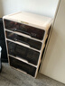 京東物流 桌下收納柜辦公室工位抽屜式可移動(dòng)儲物柜玩具零食雜物 巨大號4層-奶油白 曬單實(shí)拍圖