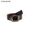 蔻馳（COACH）【品牌直供】男士板扣雙面寬版腰帶皮帶35MM黑色CQ013 曬單實(shí)拍圖