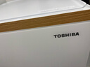 東芝（TOSHIBA）大白梨189冷凍立柜家用囤貨冷柜冷藏冷凍轉換一級能效負氧除菌母嬰6檔調溫小型冰箱立式變溫冰柜 富士白 180L GR-RU189WE-PG1B3 曬單實(shí)拍圖