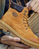 Dickies男士馬丁靴高幫時(shí)尚男靴工裝靴情侶靴男 土黃 40-男女款 曬單實(shí)拍圖