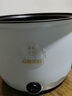 麥?zhǔn)嫣氐聡?guó)精工全自動(dòng)蒸煮一體小電煮鍋宿舍學(xué)生鍋家用電炒鍋電飯煲電熱火鍋 小貓【藍(lán)色】小鍋+1個(gè)不銹鋼蒸籠 曬單實(shí)拍圖