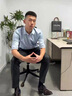 栗譜西褲男西裝褲男士九分商務(wù)休閑黑色高級灰長(cháng)褲抗皺垂順修身褲子男 黑色長(cháng)褲 31 （建議120-130斤） 曬單實(shí)拍圖