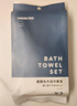 蕉趣（BANANA TRIP）一次性毛巾浴巾套裝 旅行便攜無(wú)紡布加厚加大洗澡毛巾1條浴巾1條 曬單實(shí)拍圖