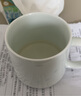 南山先生 家用陶瓷水杯創(chuàng)意馬克杯高顏值精致咖啡杯泡茶杯送禮鯉遇水杯 鯉遇水杯_影青 曬單實(shí)拍圖