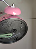 正港（ZGO）xHelloKitty兒童鬧鐘高中學(xué)生女孩床頭夜光小鬧鐘懶人起床專用090粉色開(kāi)學(xué)季 曬單實(shí)拍圖