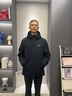 老爺車(chē)中年男士冬季新款保暖棉服男連帽夾克外套中長(cháng)款加厚棉衣爸爸男裝 黑色 XL (180) 【推薦體重130-145斤】 曬單實(shí)拍圖