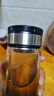 富光尚宇系列單層悶茶玻璃杯 男女士水杯高硼硅玻璃杯子泡茶杯800ml 曬單實(shí)拍圖