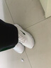 回力品牌斷碼真皮小白鞋女2025秋冬新款百搭輕便防滑運動(dòng)女士單鞋 白黑 單層 38 曬單實(shí)拍圖