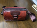 暇步士（Hush Puppies）單肩包男真皮大容量時(shí)尚背包新款休閑百搭隨身便攜式斜挎包 咖色HA-1471112W-507 曬單實(shí)拍圖