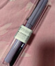得力（deli）EF明尖鋼筆學(xué)生文具 速干正姿練字(1筆1晶藍墨囊1吸墨器) 紫色 S5-J EF尖(約0.38mm) 曬單實(shí)拍圖